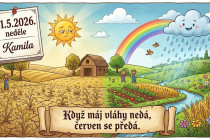 Obrázek pro článek Pranostika na 31.5.2026