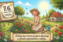 Obrázek pro článek Pranostika na 7.6. 2026