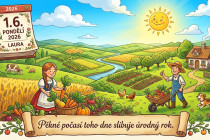 Obrázek pro článek Pranostika na 1. 6. 2026