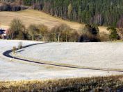 leden bez sněhu 2014
