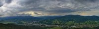 Podvečer nad Jeseníkem