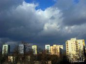 Oblaka nad domy