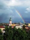 výhled  z okna ložnice